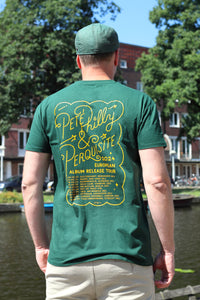 Pete Philly & Perquisite - European Album Release T-shirt Green Unisex