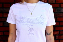 Load image into Gallery viewer, Swan - Safety Net T-shirt White Unisex
