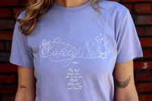 Load image into Gallery viewer, Swan - Safety Net T-shirt Purple Unisex