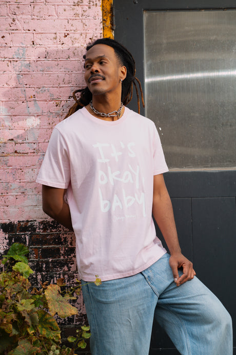 Jeangu Macrooy - Young, Awkward & Lonely Theater Tour T-shirt Pink Unisex